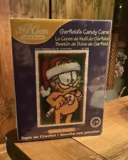 Vintage Garfield J&P coats Crochet Christmas Latch Hook Sealed