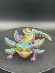 AXOLOTL ICE POP ARTICULATING DRAGON!