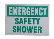 Lab Safety Supply-Emergency Safety Shower-, 10 In W X 7 In H,