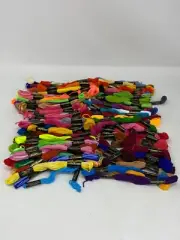(99) Mixed Lot J.P. Coats Embroidery Floss Skeins Cotton Thread Variety