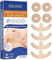 Breast Scars Patch, 8 Pcs Breast Scars Removal Sheets, Silicone Tape For Breast Surgery Scars, Silicone Scar Healing Sheets For Women