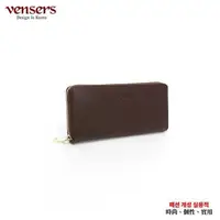 在飛比找PChome24h購物優惠-【vensers】小牛皮潮流個性皮夾(TA887516咖啡長