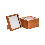 Nicola Spring Acrylic 3D Box Photo Frames - 8" x 8" - Pack of 5