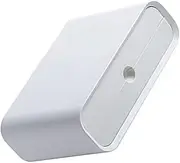 Multifunctional Computer Screen Stand Riser with Storage Rack Desktop Organizer for Monitor and Power Strip White Design for Tidy Home Office and Cable Management