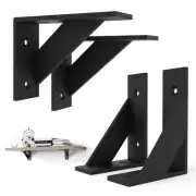 Shelf Bracket 3 Inch x 4 InchBlack Shelf BracketsSmall Shelf BracketsShelf Su...