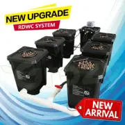 RDWC 7 Buckets Cloner Growing Kit DWC Recirculation System Cycle Pump Roots Grow