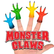 MONSTER CLAWS 4 Piece Bundle Set Finger Puppets - Archie McPhee