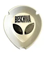 RARE Japanese Ceramic Smoking Alien Ashtray BESCHWA Brought Back From Japan