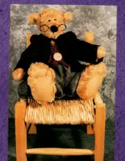 Lennie Silly Ol Bear Distressed Style Doll Pattern Soft Sculpture