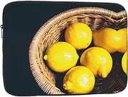 Basket Lemons Laptop Bag Case Business Office Work Computer Bag For Conference Rooms Professional Settings