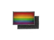 akachafactory Patch ecusson prints vintage rainbow rainbow rainbow flag badge