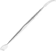 FRCOLOR Stainless Steel Shovel Scrubber Scraper Spatula Pore Cleaner Pimple Extractor Tool Extractor Face Wash Brush Nose Pimple Remover Face Cleansing Brush Silver