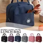 Cool Insulated Thermal Lunch Bag Food Storage Picnic For Kid Bag Tote Adult B6F3