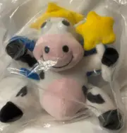 Kraft Cheese Dairy Fairy Plush Cow w/Wings & Wand New in Sealed Bag