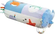Nuby Ocean Friends Tummy Time Pillow - Early Development | Compact | Inflatable Pillow | Suitable from Birth
