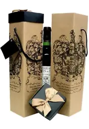 Wine Gift Boxes Set of 2 Montrachet Collection EndlessArtUS Wine Box
