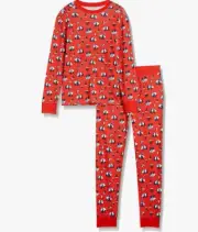 Amazon Essentials XS Men's Knit Pajama Set Panda Bears - Christmas Pj Holiday