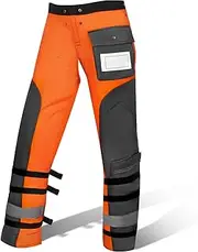 [GDLIN] Chainsaw Chaps - Chainsaw Pants for Cutting and Logging, 9 Layers Lightweight