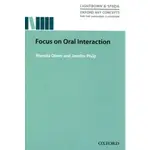 【華通書坊】OXFORD KEY CONCEPTS: FOCUS ON ORAL INTERACTION /OLIVER, RHONDA 9780194000840