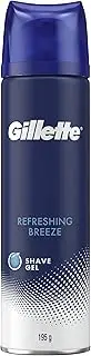 Gillette Men's Shaving Gel Refreshing Breeze, 195g