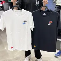 在飛比找蝦皮購物優惠-【Big Sale】Nike 耐吉 男子多logo刺綉T恤 