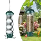 Sleek Metal Bird Feeder Built to Withstand Weather and Block Squirrels