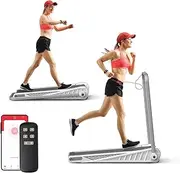 [ADVWIN] Walking Pad Treadmill, Electric Under Desk Treadmill for Home, Portable Walking & Running Machine Fitness Equipment for Gym Office, Max 8 km/h, Easy Storage, Quiet Motor