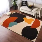 Abstract Minimalist Designed, Modern Aesthetic Rugs, Custom Abstract Decor Art