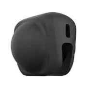Silicone Lens Cap for Insta 360 X4 Camera Lens Protector Sports Camera Accessories Black