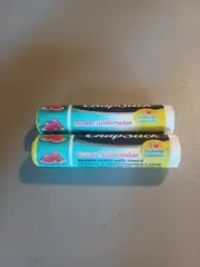 CHAPSTICK SWEET WATERMELON Flavor Lip Balm Lot of 2 New & Sealed YUMMY!