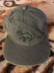 Vintage Camel Cigarettes Hat Cap Strap Back Dad Green One Size 90s Tobacco Promo