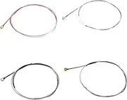 Milisten 4pcs Violin Strings Set for Violins Durable Replacement Strings with Excellent Sound Quality DIY Assembly Musical Instrument Accessories