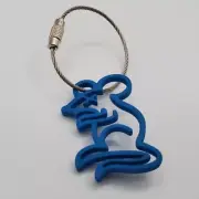 SCOTTY CAMERON BLUE RAT FOB / BAG TAG