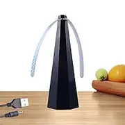 Rechargeable Fly Fans for Tables - Automatic Fly Table Spinner Fly Fan | Multifunctional Table Fly Spinner, Outdoor Tables Fly Fans for -Barbecue, Party, Outdoor Camping