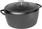 Lodge Blacklock Dutch Oven 5.5 Quart Cast Iron Dutch Oven, Black, BL02DO