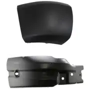 Set of 2 Bumper Face Bar Ends Extensions Front Passenger Right Side Hand Pair