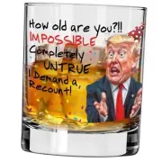 Funny Birthday Gift Whiskey Glass - Gifts for Dads Birthday, Gifts for Men,