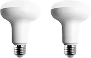 R80 Light Bulb 75w, E27 LED Bulbs 10w Energy Saver Bulb, 800 Lumen, Non-Dimmable (2, Cold White 6000k)