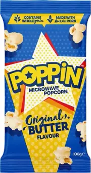Microwave Butter Flavour Popcorn 18*100 G