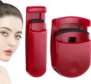 Travel Eyelash Curler - Eye Lash Applicator Tool with Replacement Pad,Anti-Pinching Eyelash Lift Tool For Travel Makeup Use