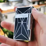 DP Fire X Lighter Metal Ping Sound Gas Refillable For Smoking Cigarette Men Gift