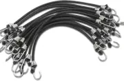 15 Pack Heavy Duty Bungee Cords with Hooks 11 Inch Mini Rubber Bungee Cord Elast