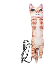 Cat Shaped Heating Pillow - Electric Heating Doll Pillow,Kitten Thermal Cushion For Menstrual Relief Plush Thermal Warm Doll