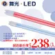 【基礎照明旗艦店】(WPODT8RGB-2)舞光 LED-10W 紅藍光 T8兩呎玻璃燈管 全電壓 飽和度高 符合CNS認證