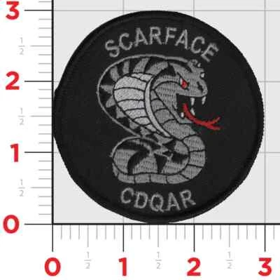 MARINE CORPS HMLA-367 CDQAR FLIGHTLINE HOOK & LOOP QUALIFICATION PATCH