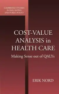 在飛比找博客來優惠-Cost-Value Analysis in Health 