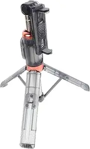 Veemoon Selfie Stick Tripod with Remote Extendable Phone Tripod Stand for Live Streaming Vlogs Antishake Technology for Stable Imaging Portable Cellphone Holder for Travel