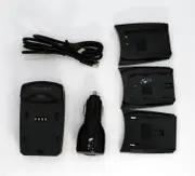 Haldex USB-C Sony Charger for NP-B1X, NP-FW50 & NP-FZ100 Includes Car Adaptor