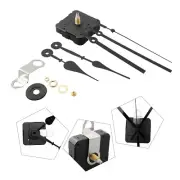 12pack Wall Clock Quartz Movement Motor Mechanism Long Spindle-Hands Repair Kit