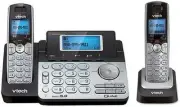 Vtech DS6151 DECT6.0 2-Line Cordless Phone System with 1 DS6101 Cordless Handset